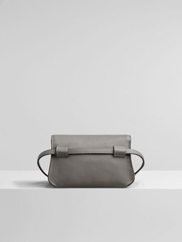 Chloé Bolsos Mujer Marcie Gris Suede Cowhide UQVL96875